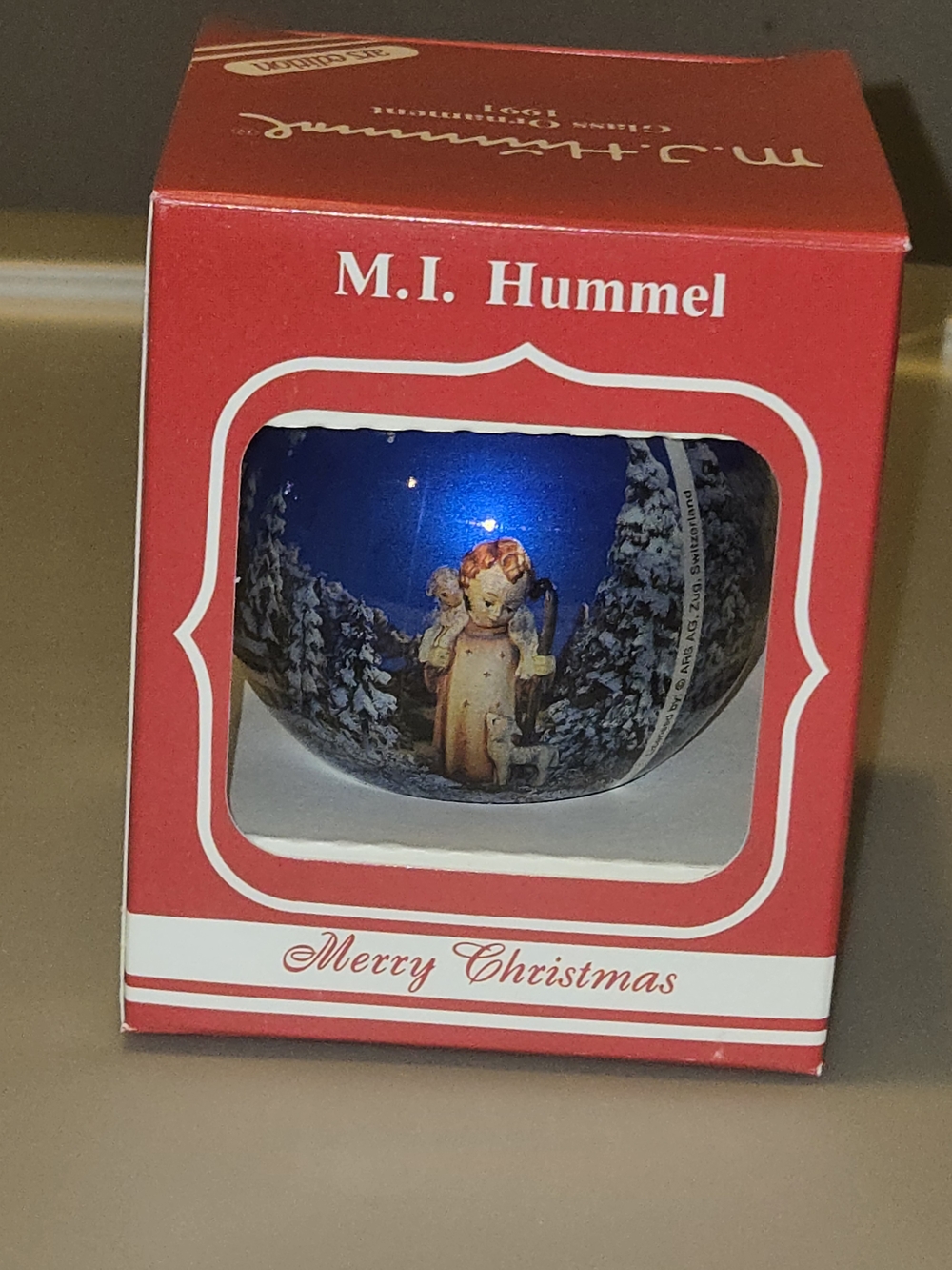 Vintage M.I. Hummel Good Shepherd Ornament